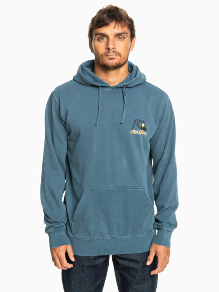 Quiksilver NEON SLAB BERING SEA pánská mikina přes hlavu - XL