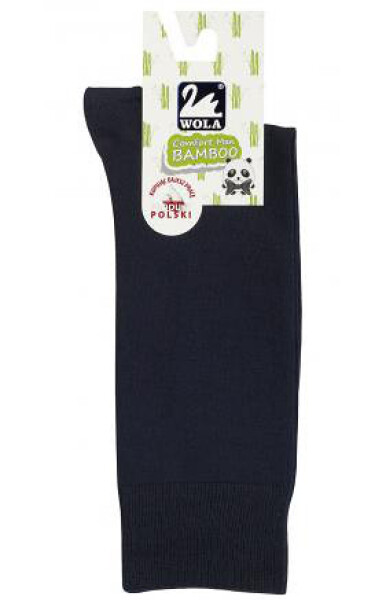 Pánské ponožky Wola Comfort Man Bamboo W94.028 hnědá 42-44