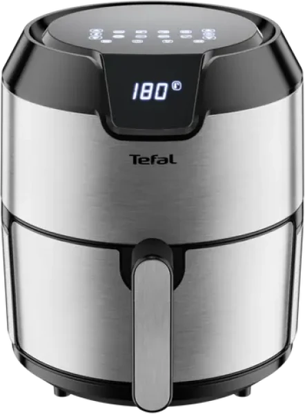 Tefal EY401D Easy Fry Deluxe / Horkovzdušná fritéza / 1500 W / 4.2 l / černá (EY401D)