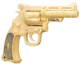 WOODCRAFT Dřevěné 3D puzzle Pistole SW