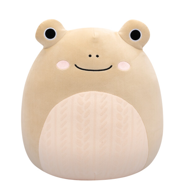 SQUISHMALLOWS Žába s pleteným bříškem - DeWitt, 30 cm