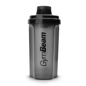 Šejkr černý Transparent Black 700 ml - GymBeam (700 ml, černá) (46087-1-700ml)