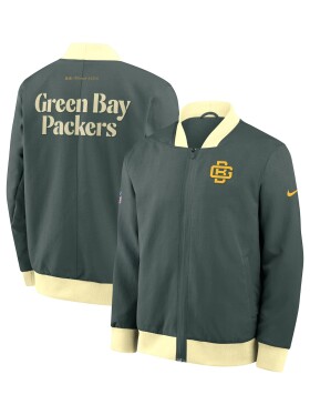 Nike Pánská bunda Green Bay Packers NFL 2026 Rivalries Sideline Bomber Velikost: M