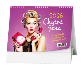 Stolní kalendář 2026 Baloušek - Chytrá žena