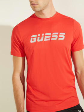 Pánské sportovní triko červená Guess červená