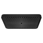 REA - Obdélníková dešťová sprcha JS-032 Black REA-P0393