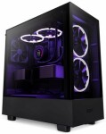 NZXT H5 Elite edition černá / E-ATX / 1x USB 3.2 + 1x USB-C 3.2 / 3.5mm Jack / 3 x 120 mm (2xRGB) (CC-H51EB-01)