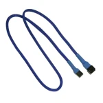 Nanoxia prodlužovací kabel 3-pin Molex 60cm modrá / 9-2-001 (NX3PV60B)