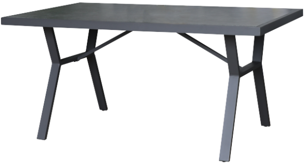 Rojaplast SIBIU hliníkový stůl 140x80 cm