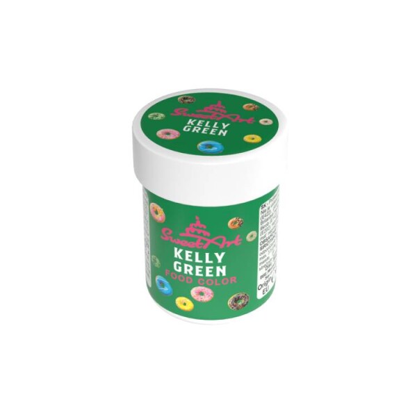 SweetArt gelová barva Kelly Green (30 g)