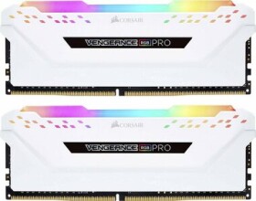 Corsair Vengeance RGB PRO 32GB (2x16GB) 3200MHz bílá / DDR4 / PC4-25600 / CL16-20-20-38 / 1.35V / XMP2.0 (CMW32GX4M2E3200C16W)