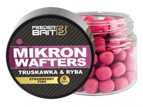 FeederBait Mikron Wafters 4x6mm 25ml - Jahoda/Ryba,FeederBait Mikron Wafters 4x6mm 25ml - Jahoda/Ryba