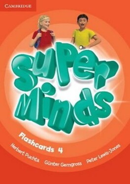 Super Minds Level 4 Flashcards (Pack of 89) - Herbert Puchta