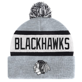Fanatics Pánská zimní čepice Chicago Blackhawks NHL Biscuit Knit Skull