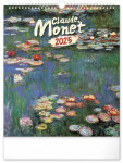 Nástěnný kalendář 2025 Claude Monet, 30 34 cm