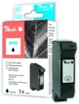 Peach Remanufactured 45 alternativní cartridge / DeskJet 800, 1600 / 42 ml / Černý (310555)