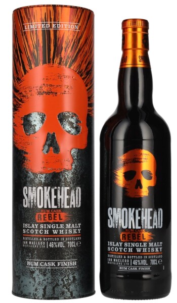 Smokehead Rum Rebel 46% 0,7 l (tuba)