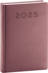 Diář 2025: Aprint Neo - růžový, denní, 15 × 21 cm