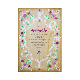 Přání na světlém dřevě - Albi