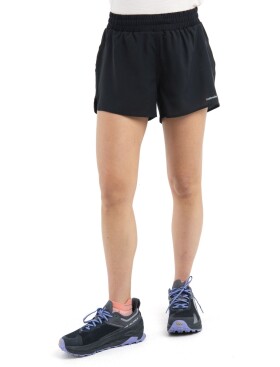 Dámské merino kraťasy ICEBREAKER Wmns 125 ZoneKnit Speed 3" Shorts, Black velikost: XL