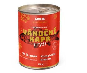 Louie konzerva LOUIE Vánoční kapr 400 g