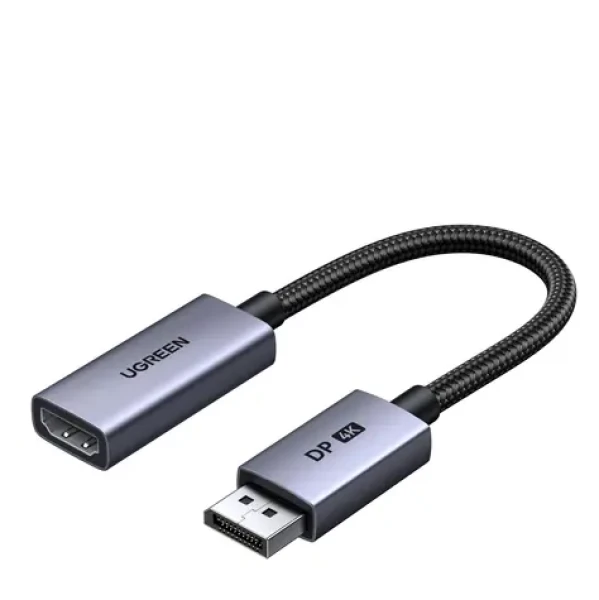 Ugreen 95418 / DisplayPort - HDMI kabel / 4K 60Hz / 18 Gb/s / HDR10