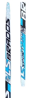 Běžecké lyže Brados LS SPORT 3D STEP Blue (Běžecké lyže na klasiku (šupina), délka 140 cm)
