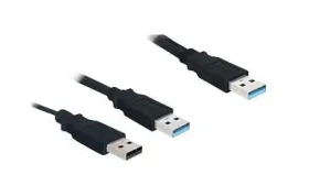 Delock USB Type-A - Type-A / USB kabel / USB 3.2 Gen 1 (5 Gbps) / 60 cm (82908)