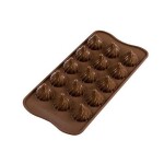 Silikomart forma na čokoládu Choco Flame 21x10 cm