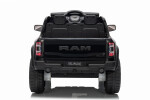Mamido Elektrické autíčko Dodge Ram černé s majáky 4x4 | 12V10Ah