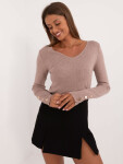 Jumper AT SW 2334.91 tmavě lila S/M