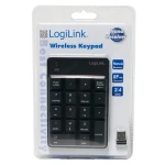 LogiLink ID0120 černá / Numerická klávesnice / Bezdrátová / 18 kláves / 2,4 GHz (ID0120)