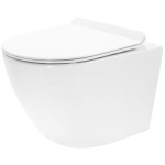 REA - Set WC závěsné mísy + bidetu CARTER bílý KPL-C1400