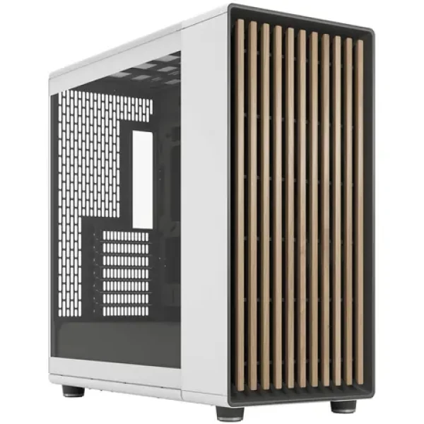 Fractal Design North XL RC Chalk White TG clear bílá / Midi-Tower / ATX / bez zdroje / průhledná bočnice (FD-C-NOR1X-06)