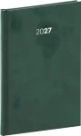 NOTIQUE Balakon 2027 zelená / Týdenní diář / A5 / 15 × 21 cm