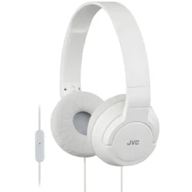 JVC HA-S185 bílá / Sluchátka / přes hlavu / 3,5mm jack / 1,2 m (JVC HA-SR185 white)