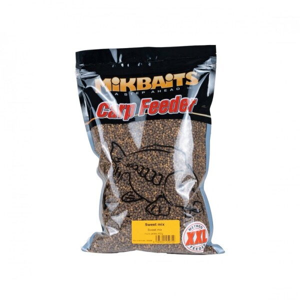 Mikbaits Method Feeder micro pellets 900g - Sweet mix,Mikbaits Method Feeder micro pellets 900g - Sweet mix