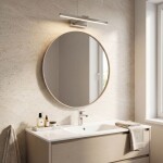 Koupelnové nástěnné LED svítidlo APP1857-1W 40cm Chrome OSW-66010
