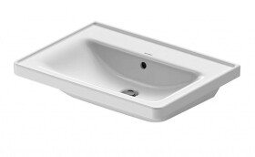 DURAVIT - D-Neo Umyvadlo 65x48 cm, bez otvoru pro baterii, bílá 2367650060