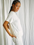 RVCA ROWE BREWING Vintage White dámské tričko krátkým rukávem
