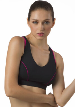 Sportovní podprsenka Maríemeili Crop Top černá