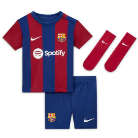 Nike FC Barcelona 2023/24 Home Jr fotbalový set DX2815-456 dětské cm