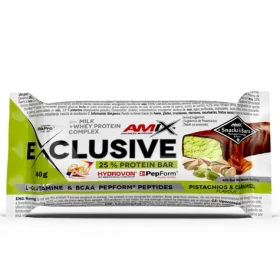 Amix Exclusive Protein Bar 40 g pistachios caramel (16024)