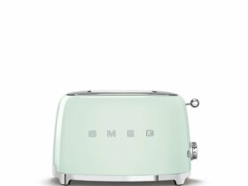 SMEG TSF01PGEU světle zelená / Topinkovač / 950 W / 2 sloty / 2 topinky / 6 stupňů opečení (TSF01PGEU)