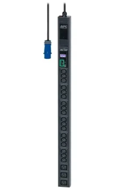 APC Easy PDU Metered ZeroU černá / 21x C13 3x C19 / ZeroU / IEC309 / 11kW / 230V (EPDU1116M)
