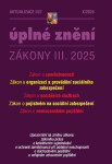 Aktualizace III/7 2025 Zákon o zaměstnanosti