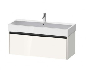 DURAVIT - Ketho.2 Umyvadlová skříňka 44x118x46 cm, 1 zásuvka, lesklá bílá K25079022220000