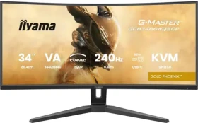 34" IIYAMA G-Master GCB3486WQSCP-B1 černá / LED / VA / Curved 1500R / 3440 x 1440 / 21:9 / 0.4 ms / 4000:1 / 500cd-m2 / (GCB3486WQSCP-B1)