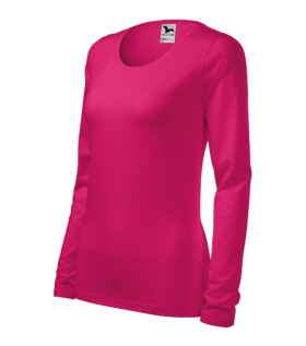 Slim triko dámské malinová 2XL