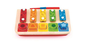 Hape Prostrkávadlo Xylofon
